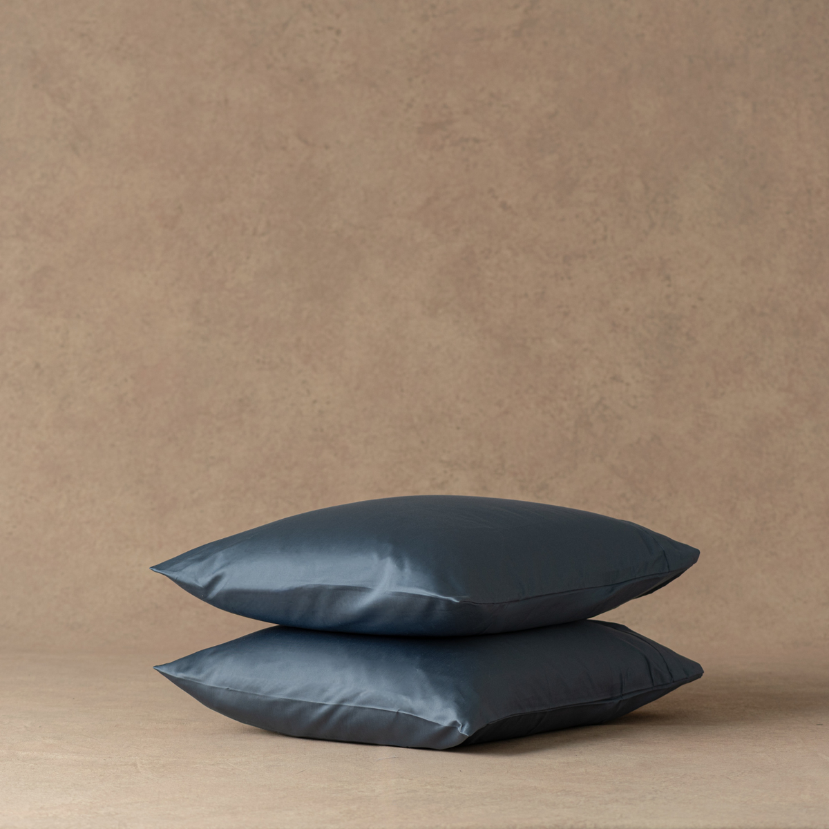 The Pillowcases | Supima Sateen - North Sea Blue