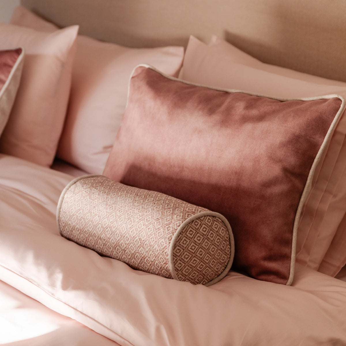 The Single Duvet Cover | Supima Sateen - Gemstone Pink