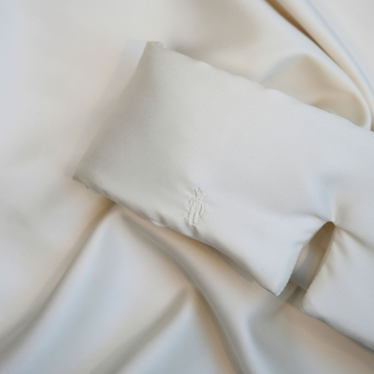 The Silk Sleep Mask | Mulberry Silk - Pearl White