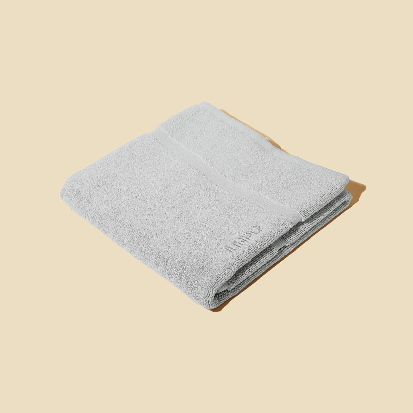 The HĂ´tel Bath Mat - Stone Grey - Juniper