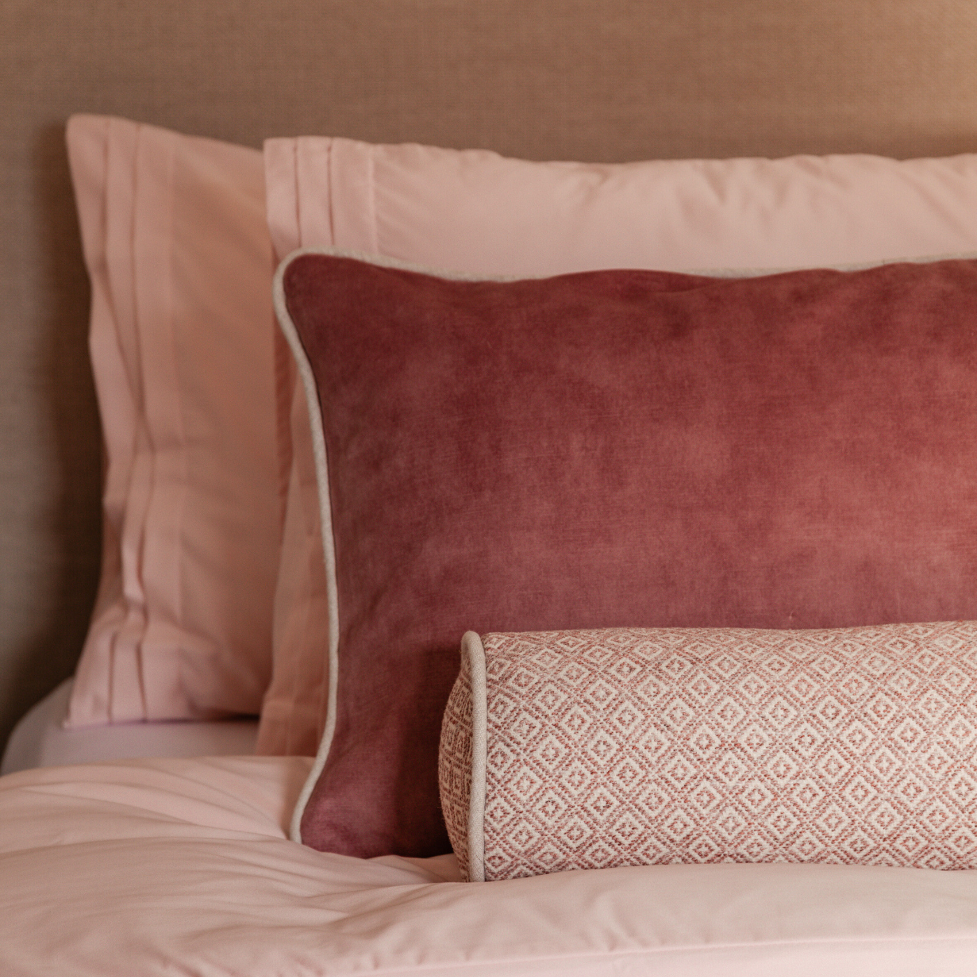 Junipers dekorativa kollektion Florence hÀr i Blush Sand