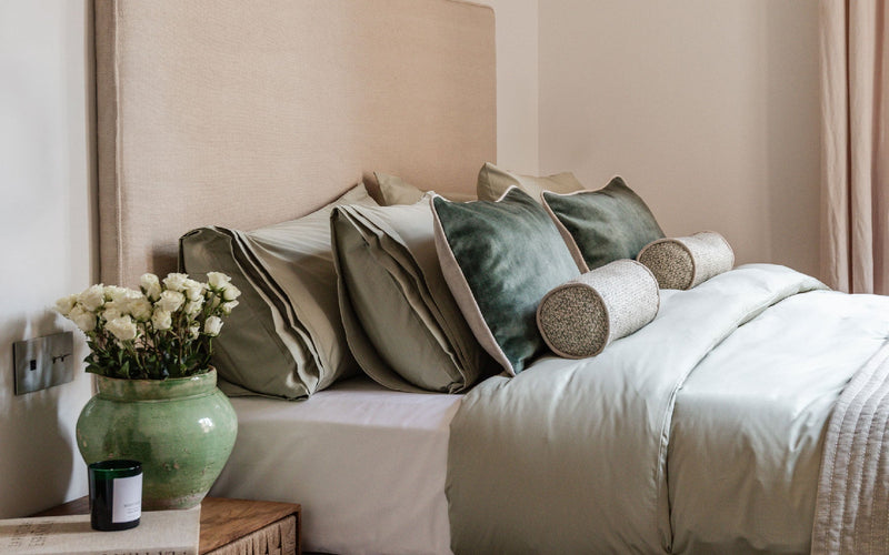 Juniper Supima Bed Set Sage Green