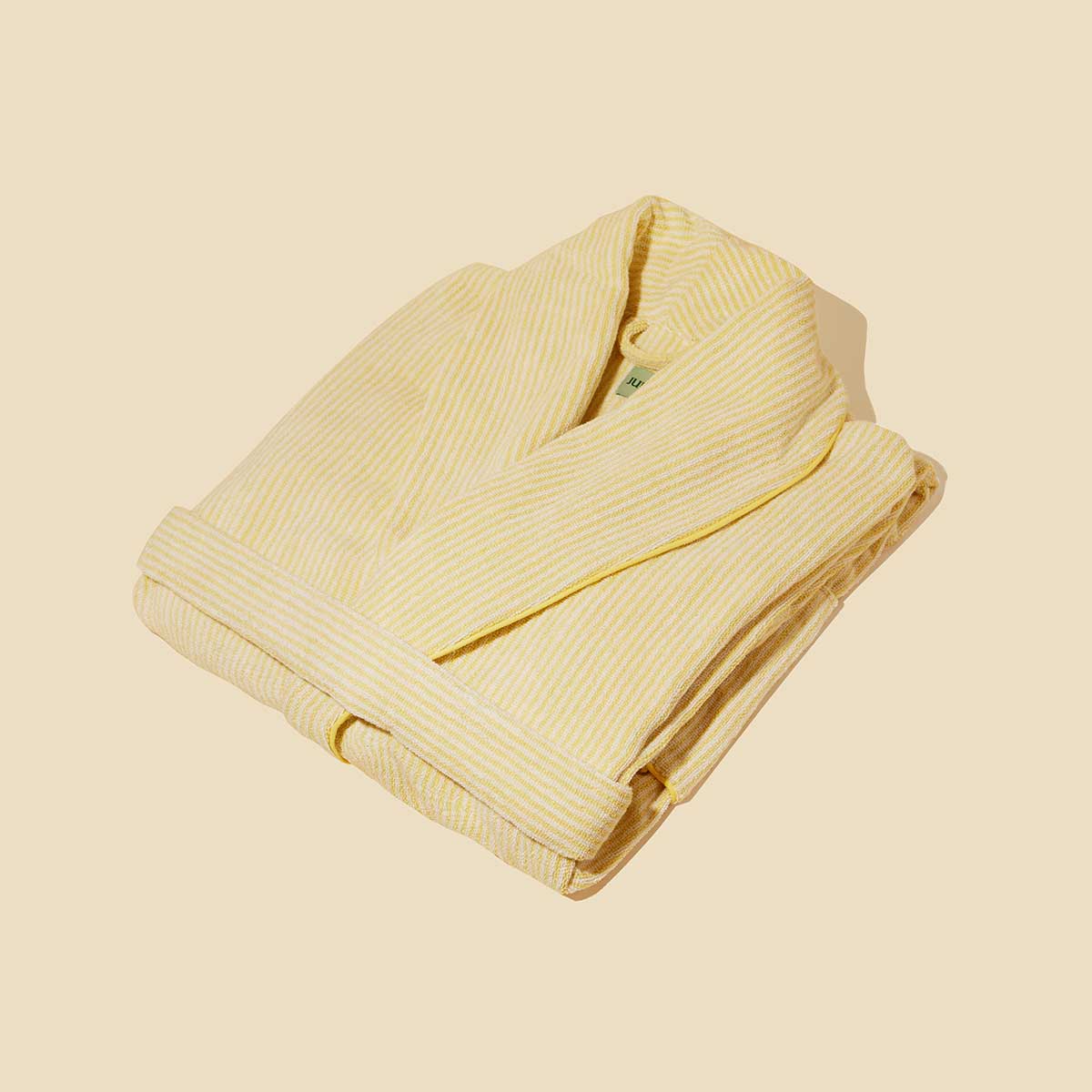 Our Finca Bathrobe Lemon Yellow is here - Check it out! - Juniper
