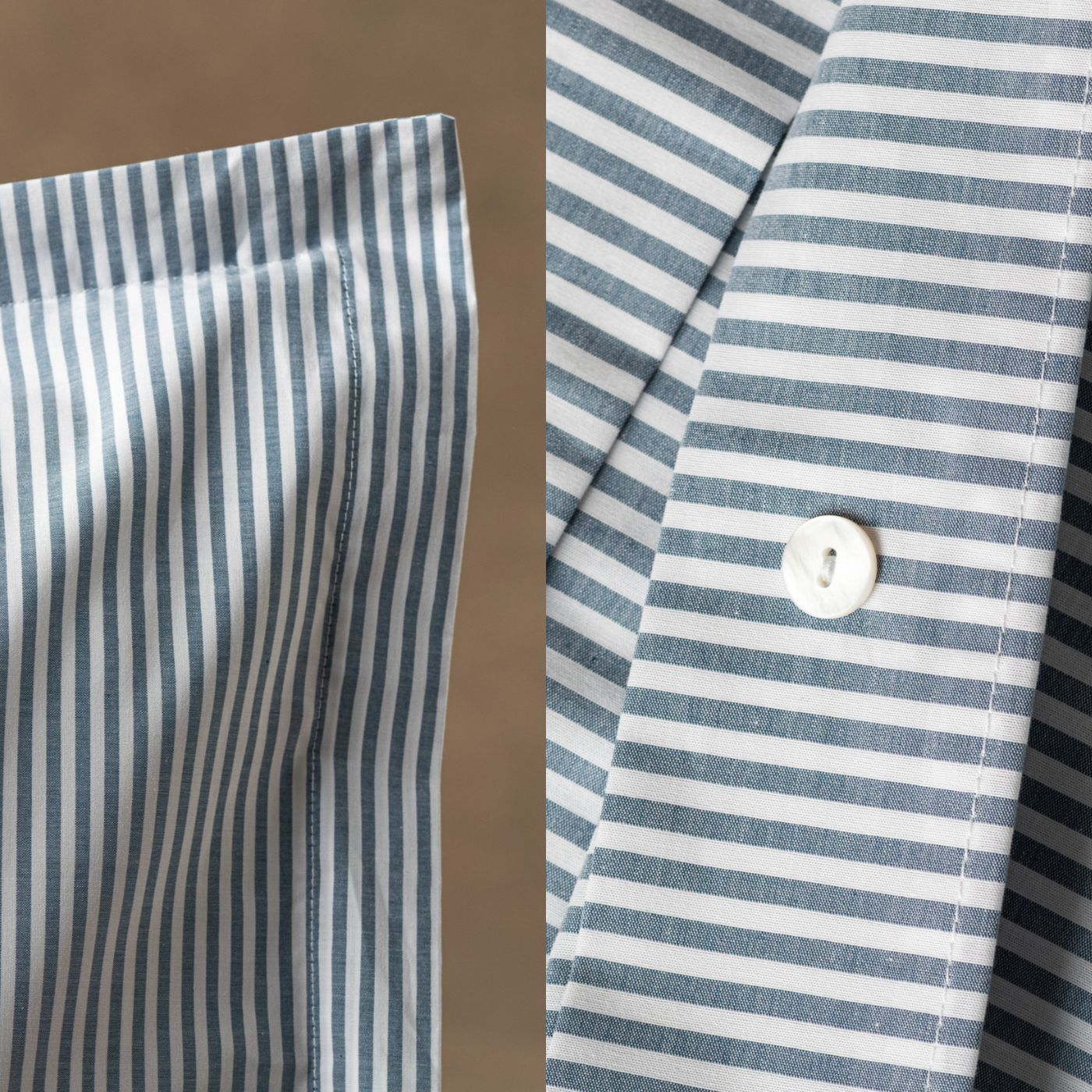 Striped North Sea Blue