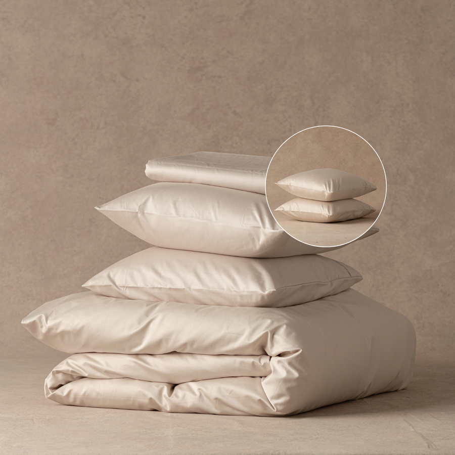 The Bed Set & Extra Pair of Pillowcases | Supima Sateen