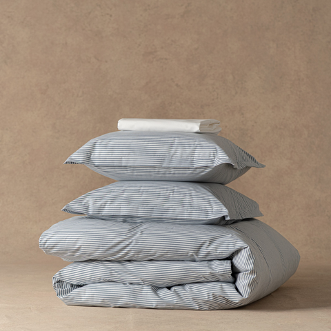 Striped North Sea Blue