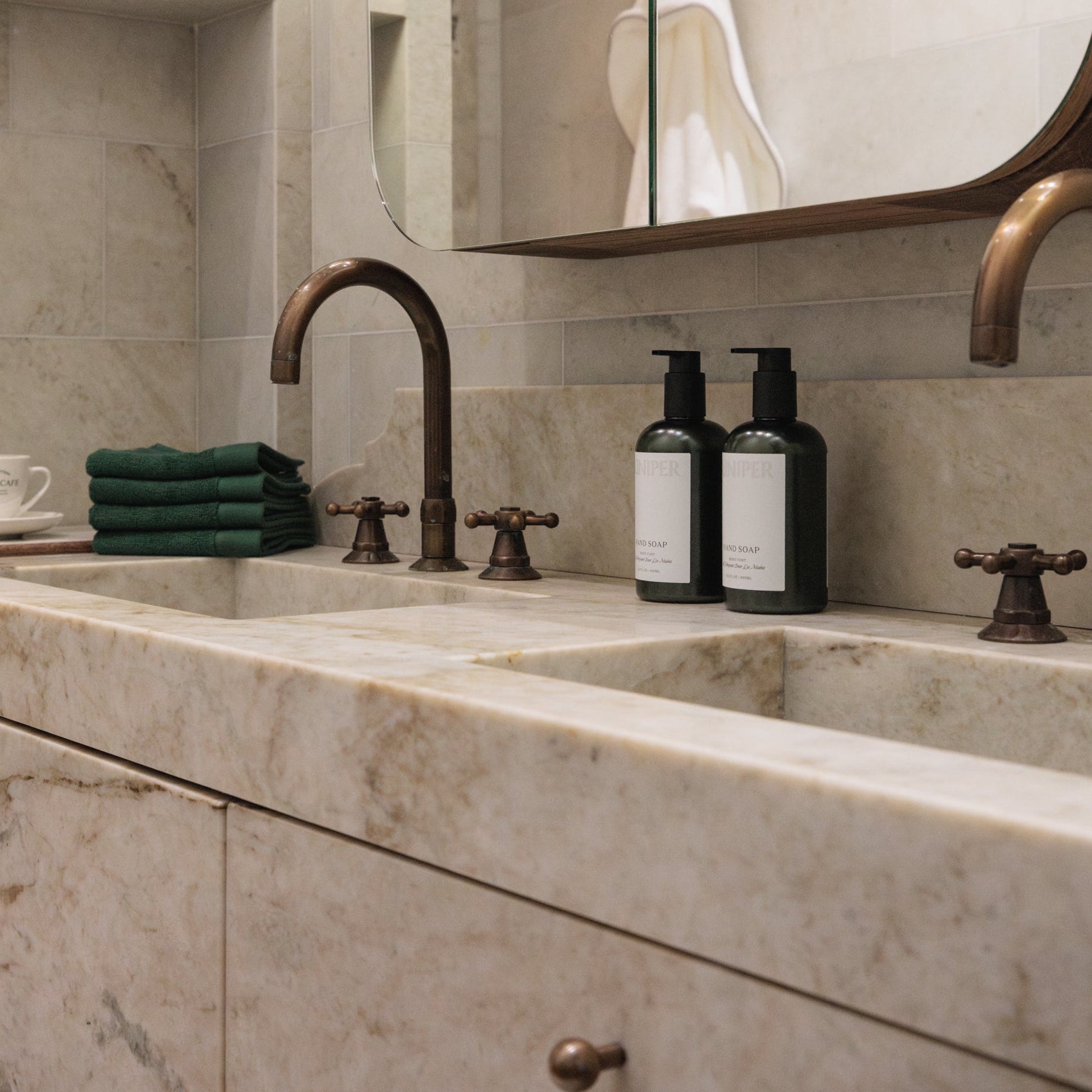 Handtvål och lotion Marble