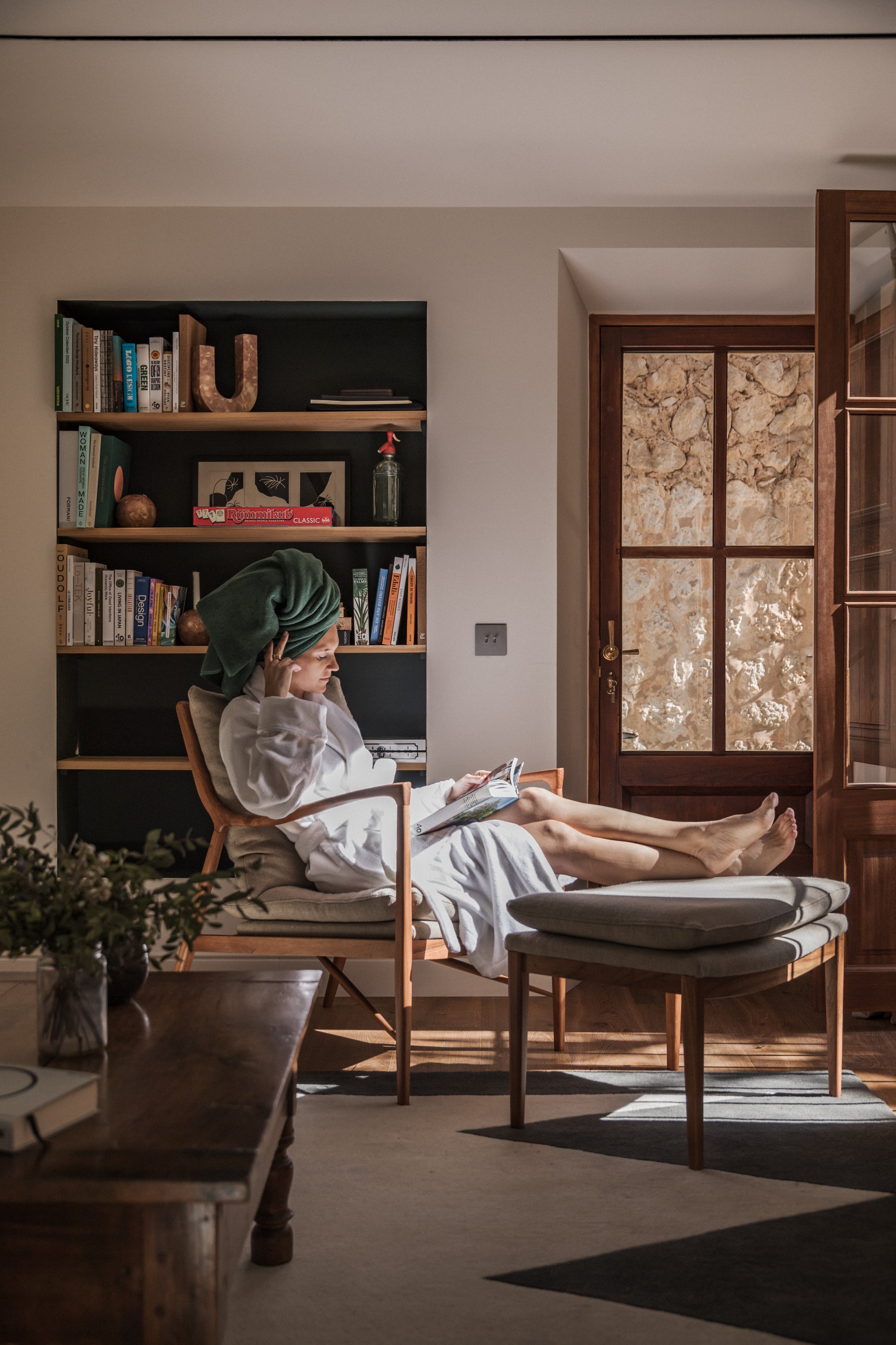 Hôtel Badekåpe, og To dusjhåndklær i Juniper Green