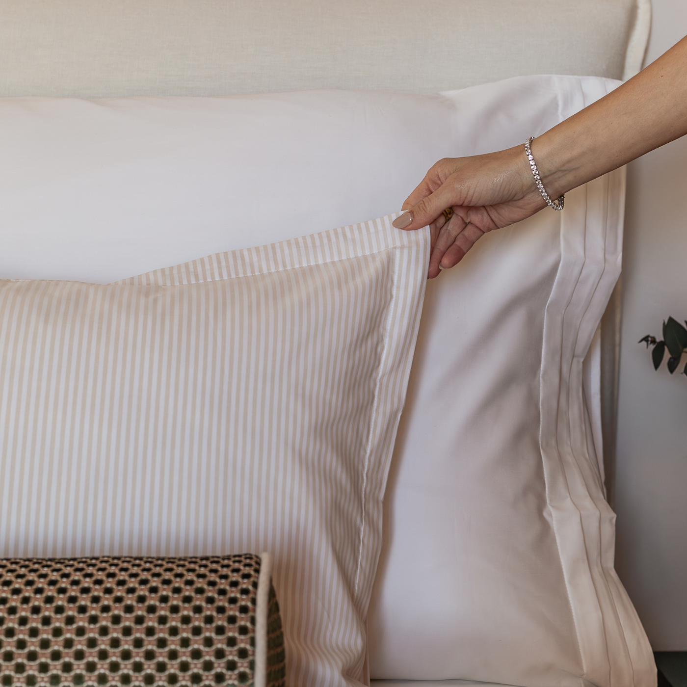 Komplett Bäddset  Klassisk bomullspersal