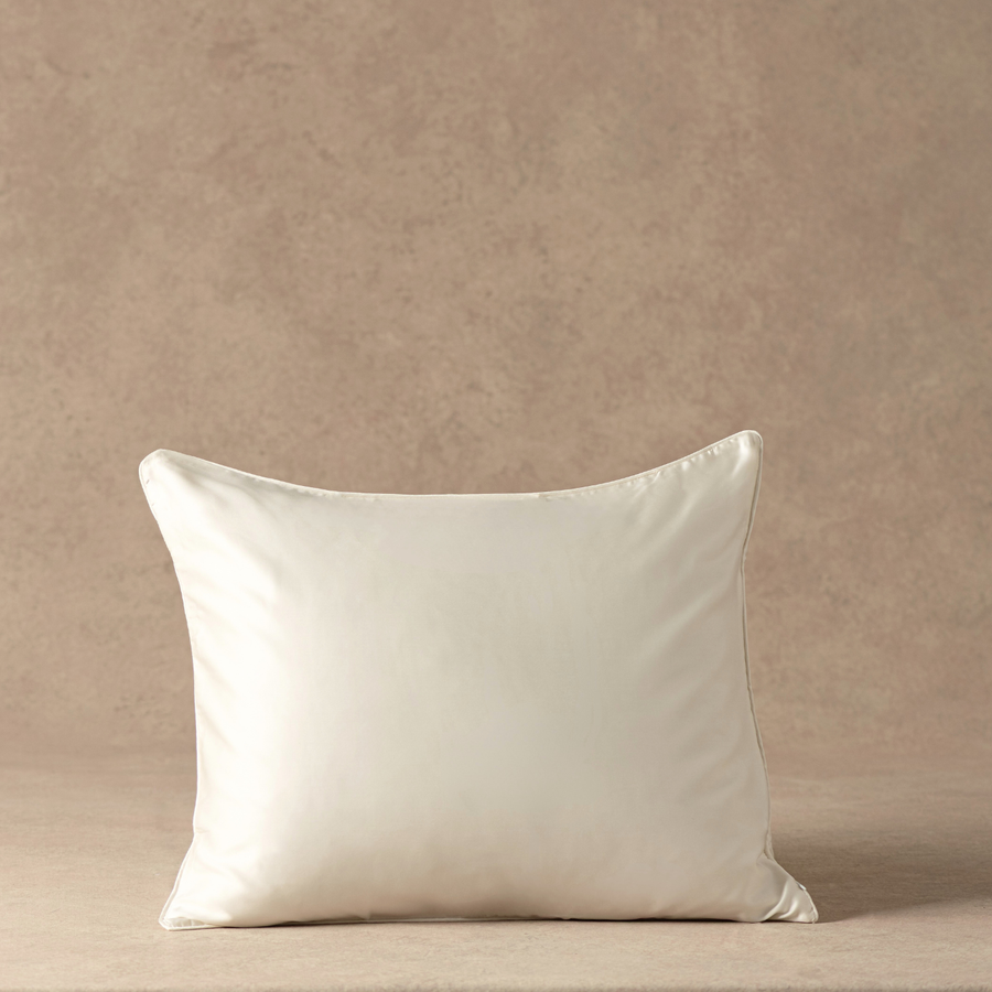 The Pillowcase | Mulberry Silk - Pearl White
