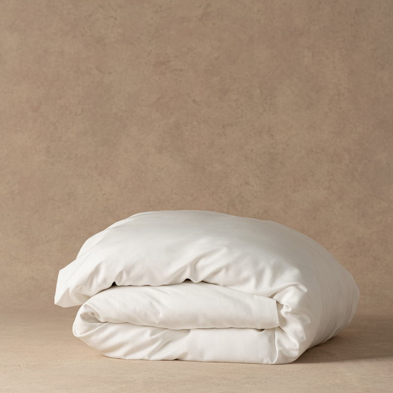 The Single Duvet Cover | Tencel Percale - Snow White