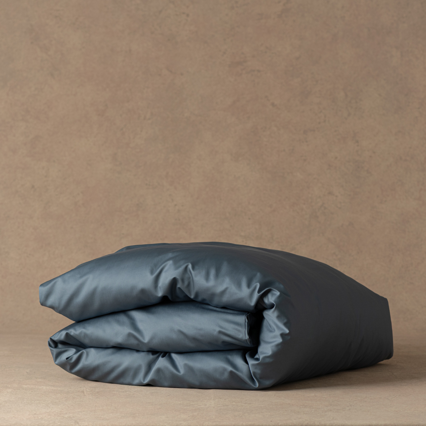The Single Duvet Cover | Supima Sateen - North Sea Blue