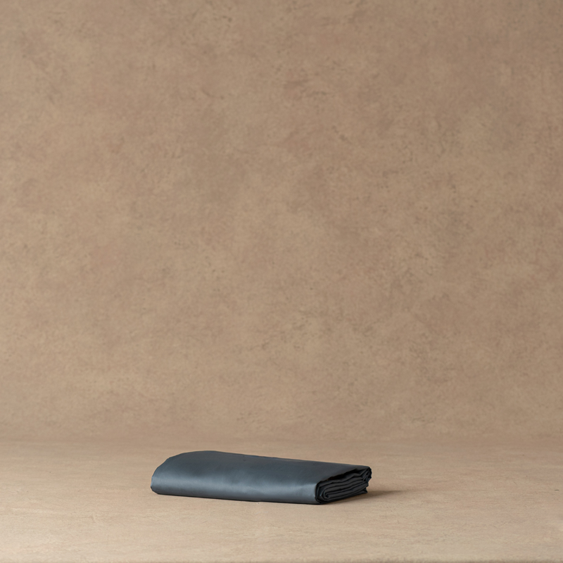 The Sheet | Supima Sateen - North Sea Blue