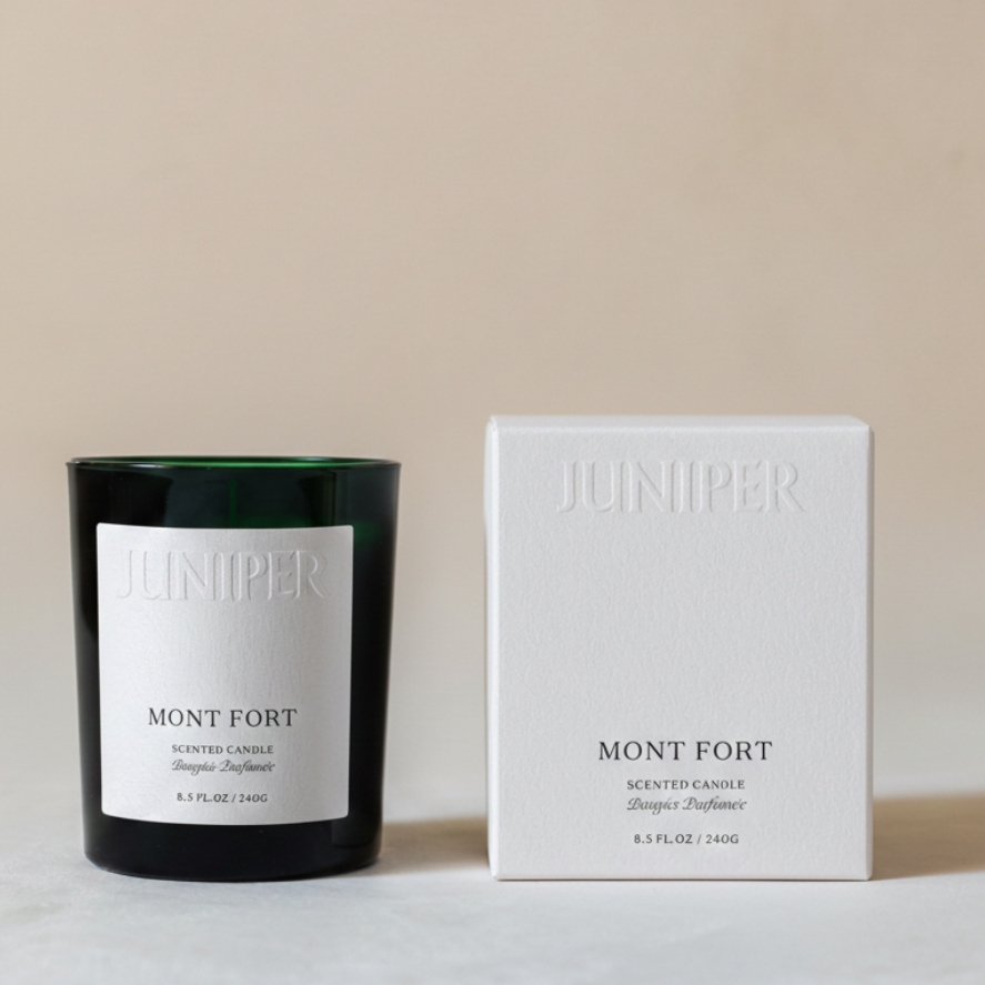 The Scented Candle Mont Fort - Juniper