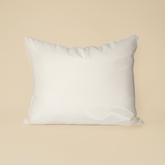 The Pillowcase | Mulberry Silk - Pearl White