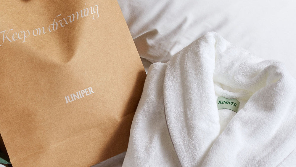 A bathrobe made for slow mornings
