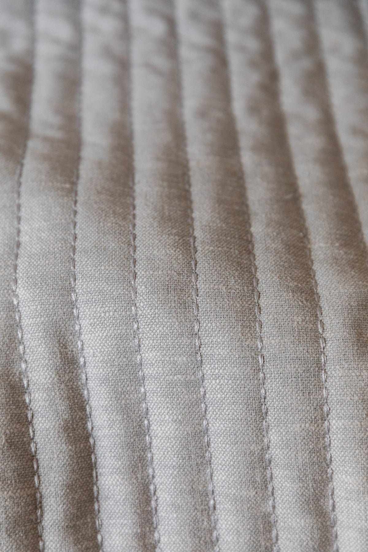 Clean, elegant stitched lines