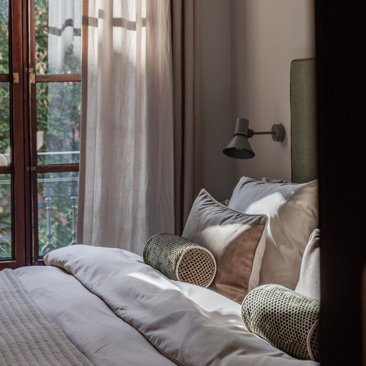 The Decorative Pillowcase Palma - Mountain Clay