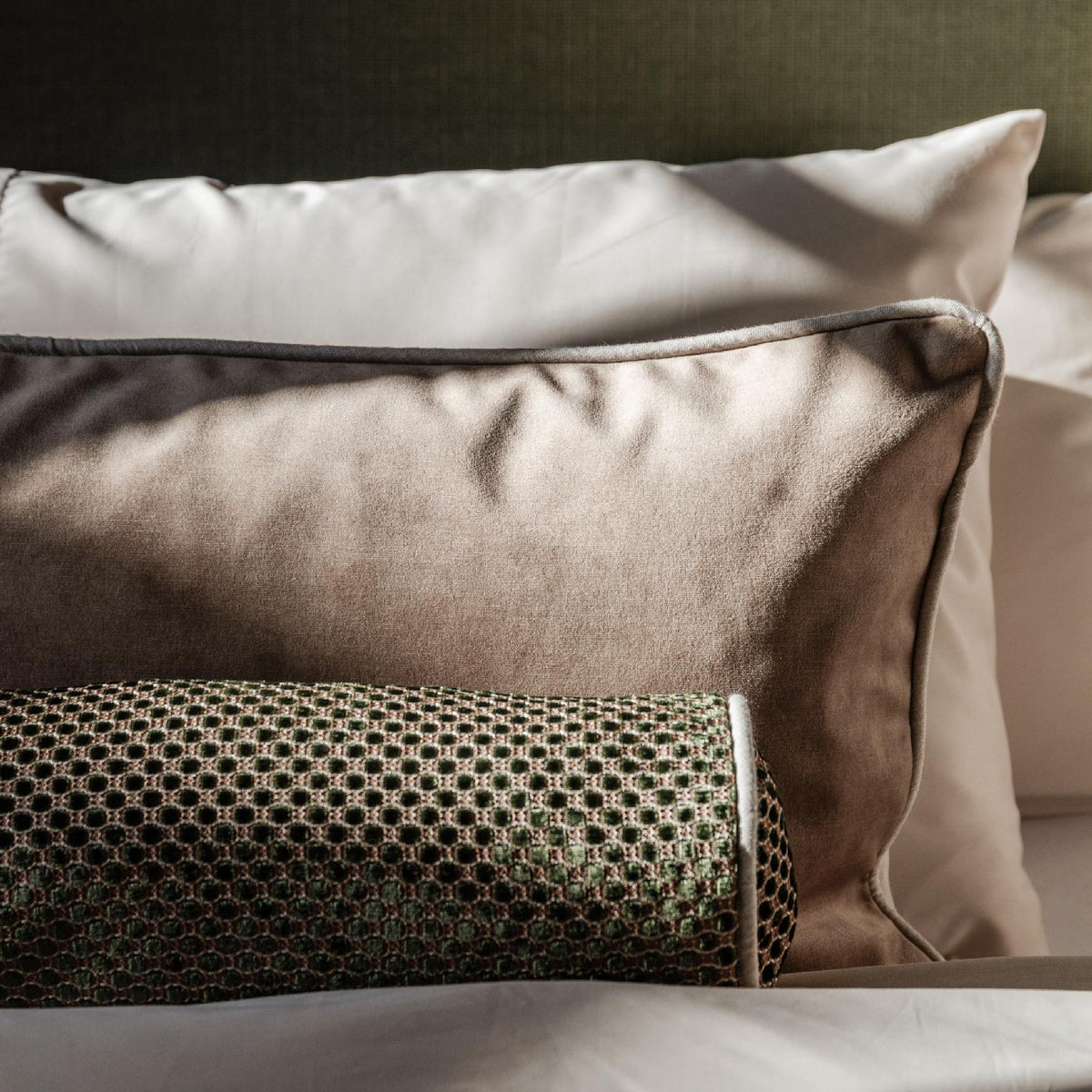 The Decorative Pillowcase Palma - Mountain Clay