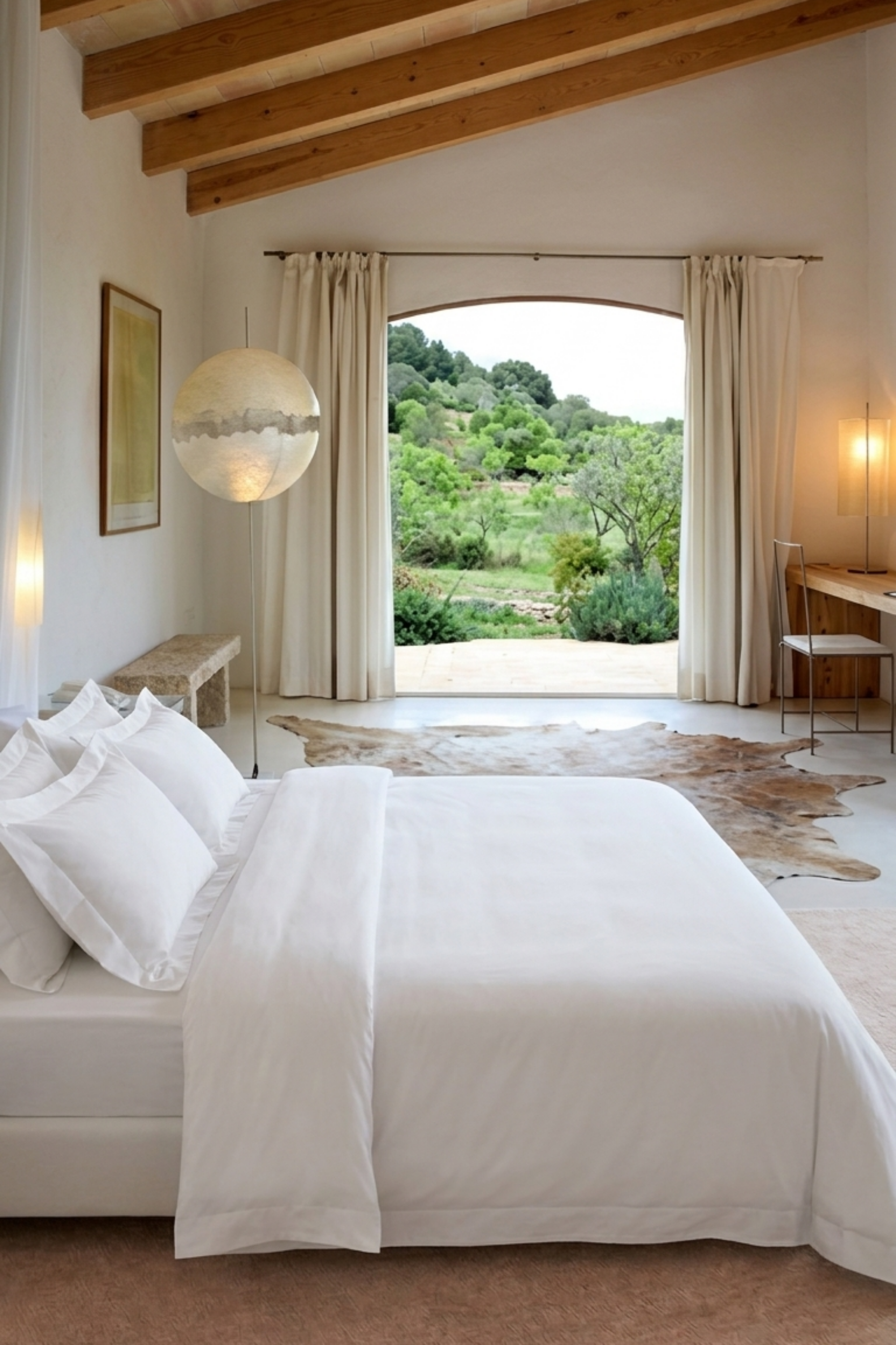 The Bed Set, Tencel Percale in Snow White