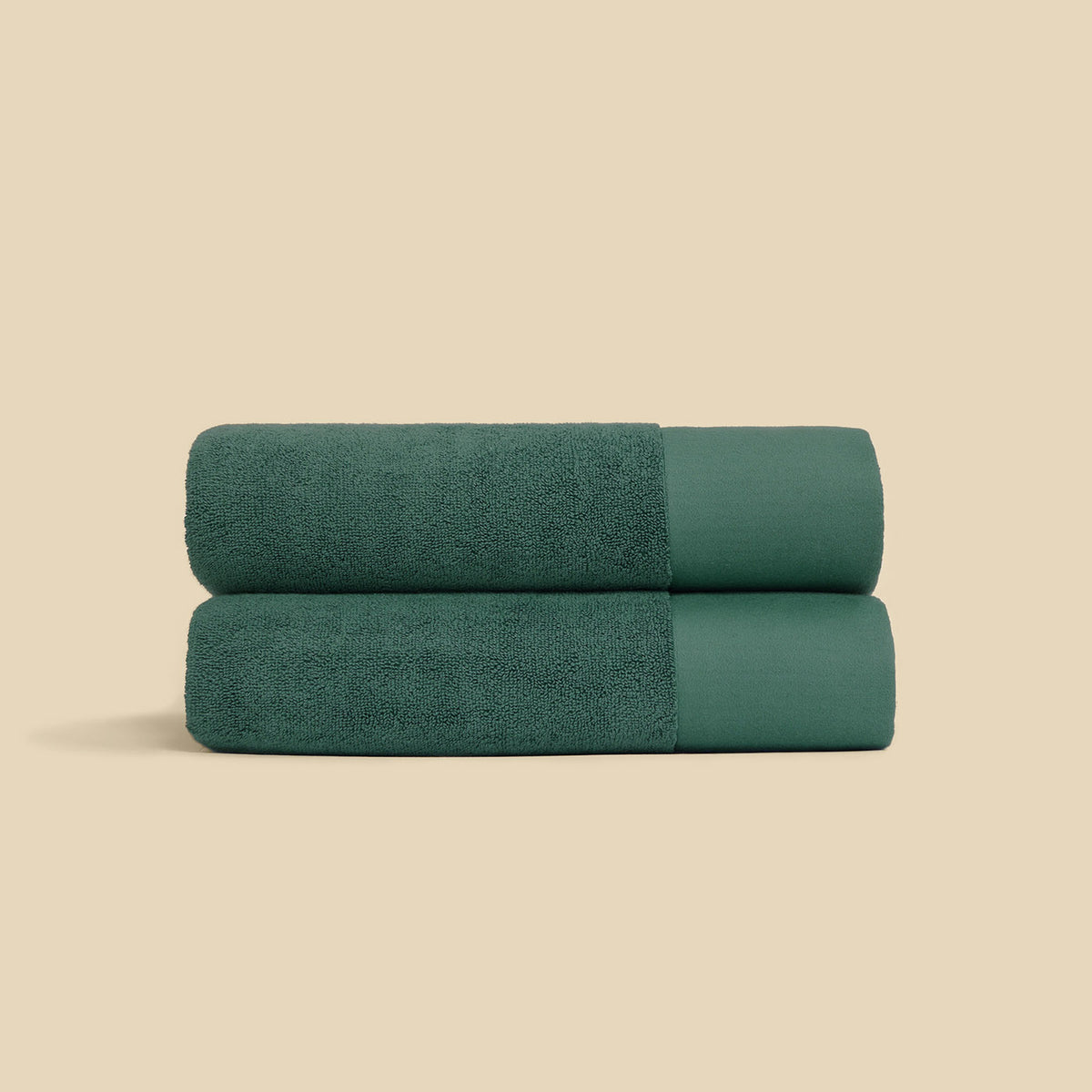 The Shower Towels - Juniper Green