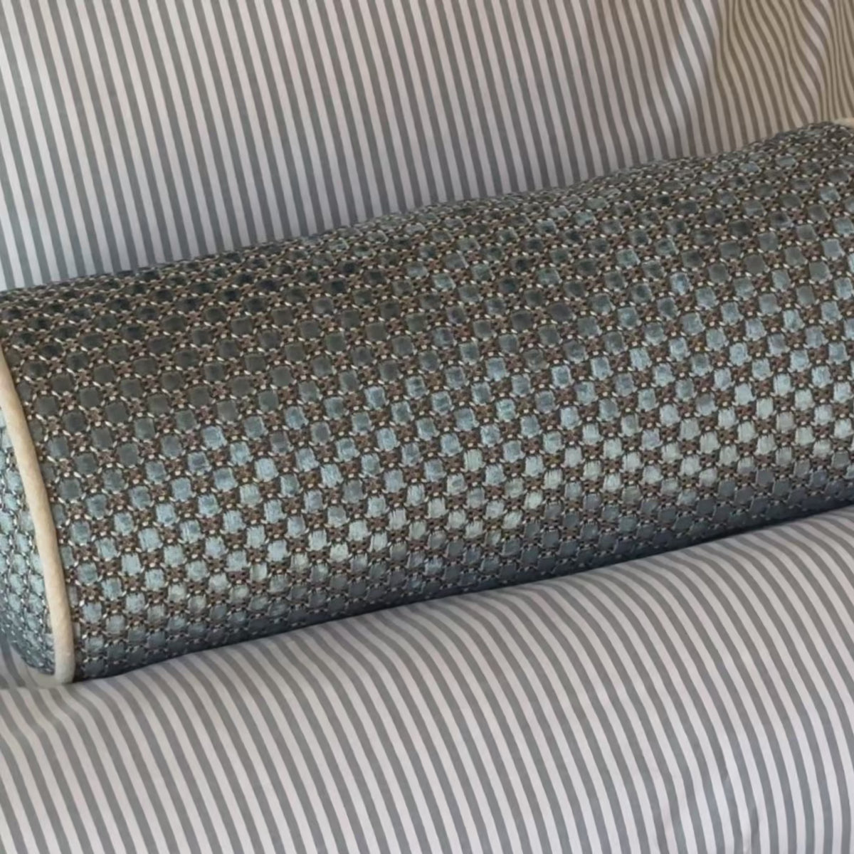 Striped North Sea Blue