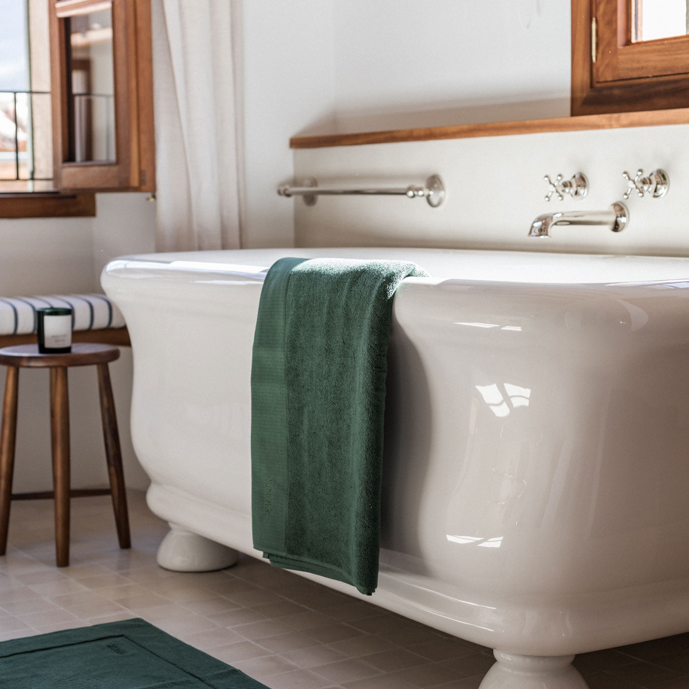 The Bath Towels - Juniper Green - Juniper