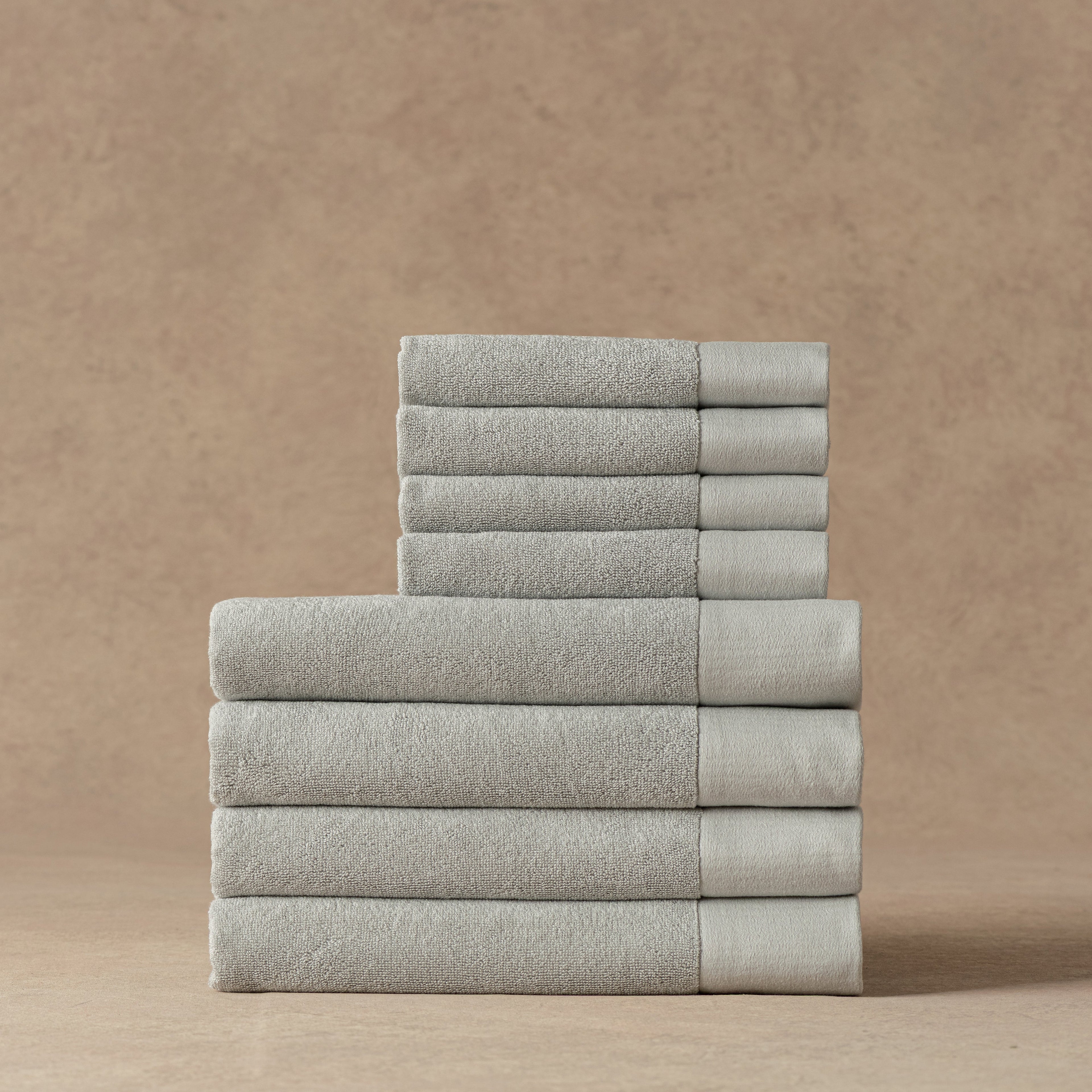 Bath towel Stone Grey
