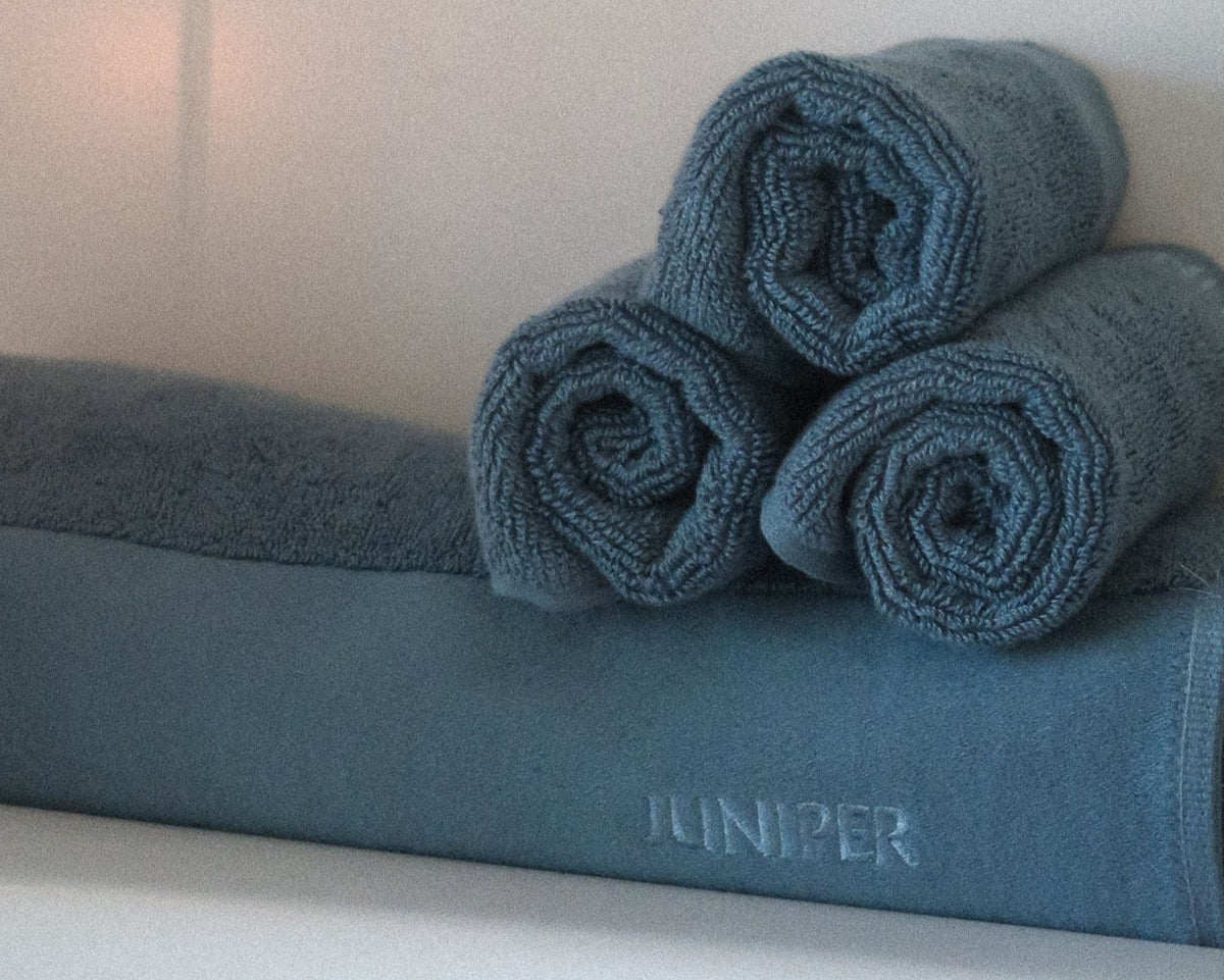 The Face Towels - North Sea Blue - Juniper