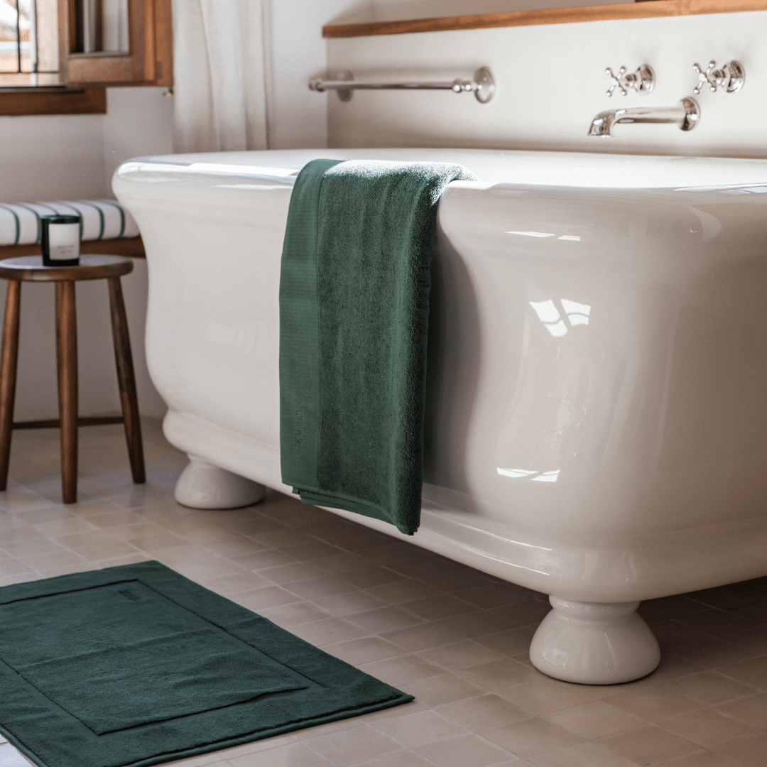 The Hôtel Bath Mat - Juniper Green - Juniper