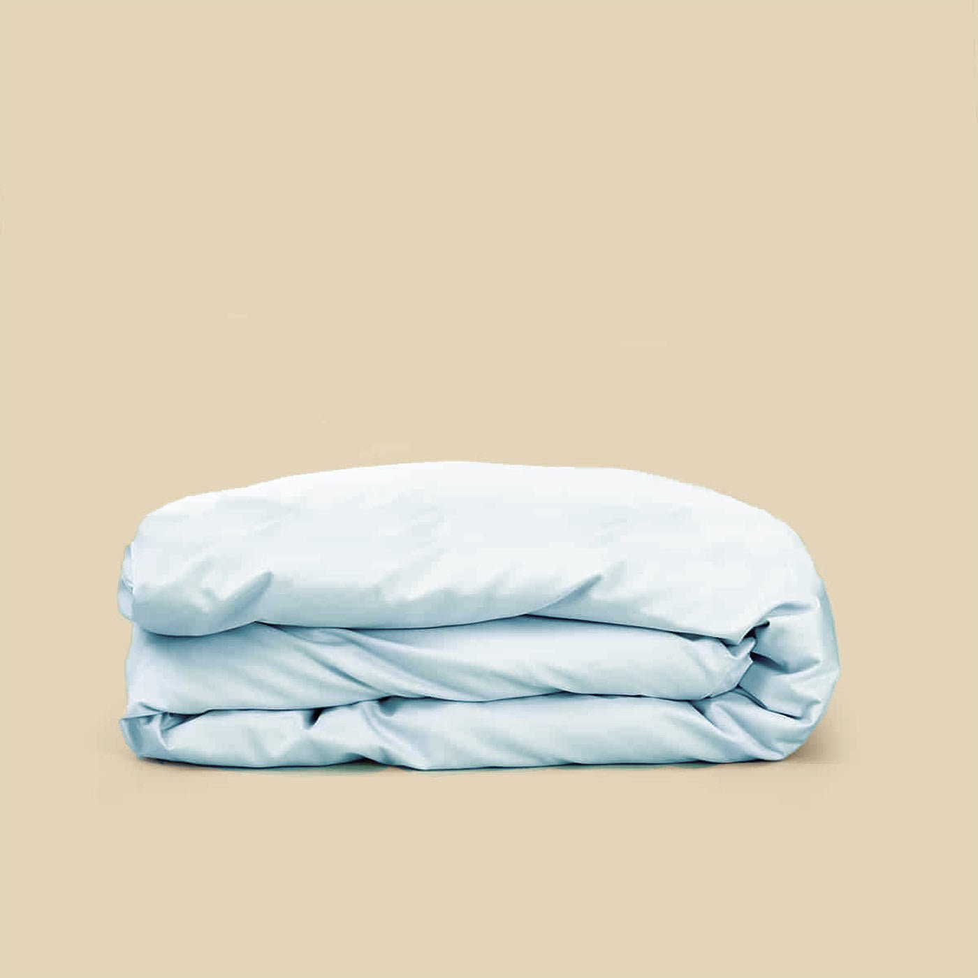 The Large Duvet Cover | Supima Sateen - Sky Blue - Juniper