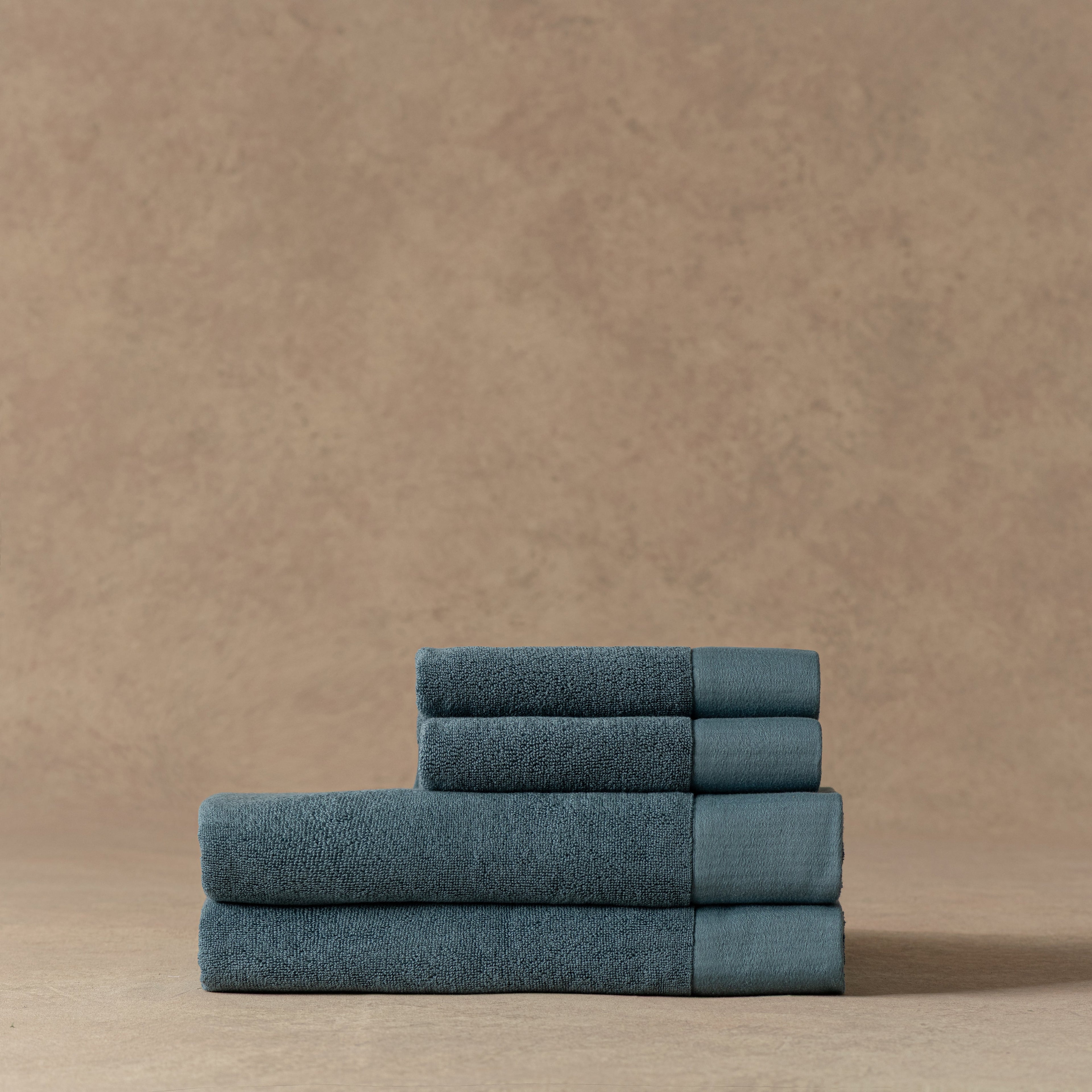 Bath towel North Sea Blue