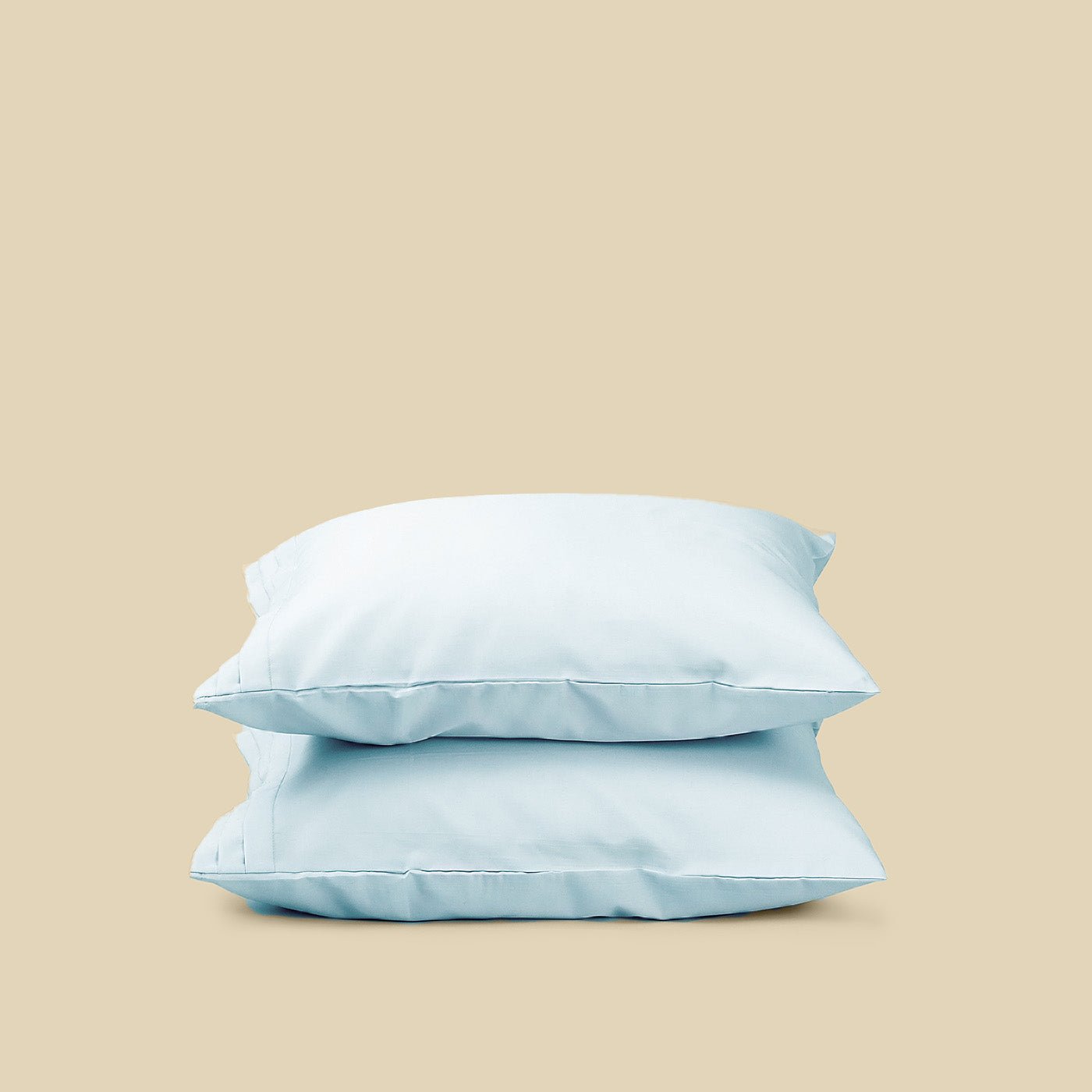 The Pillowcases | Supima Sateen - Sky Blue - Juniper