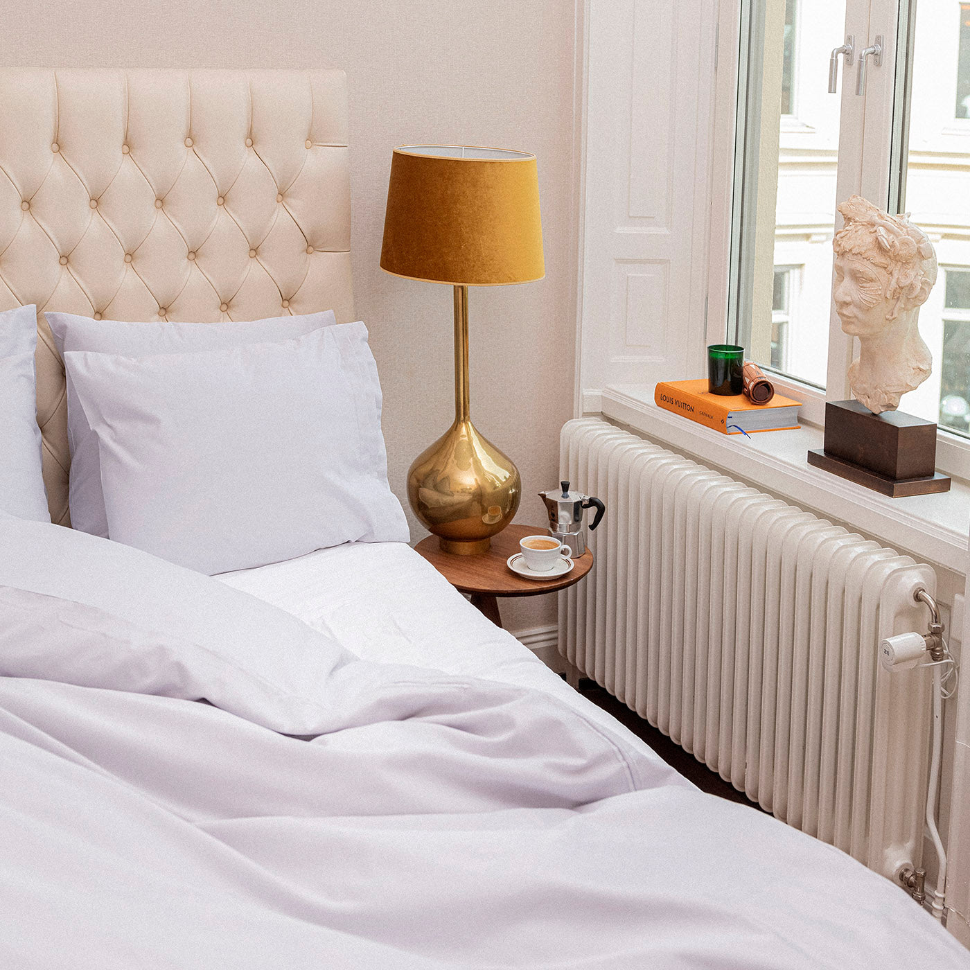 The Pillowcases | Supima Sateen - Stone Grey - Juniper