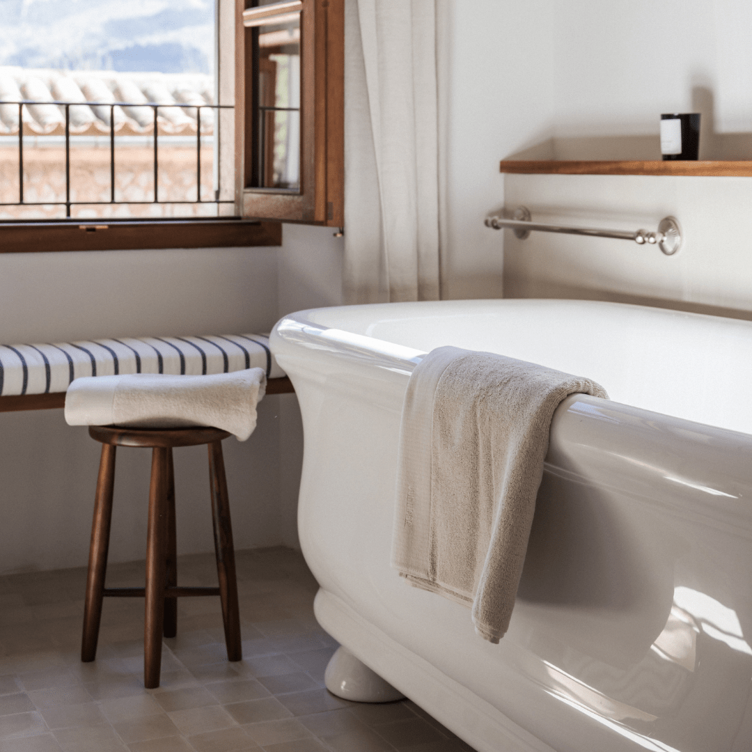 The Shower Towels - Beach Sand - Juniper