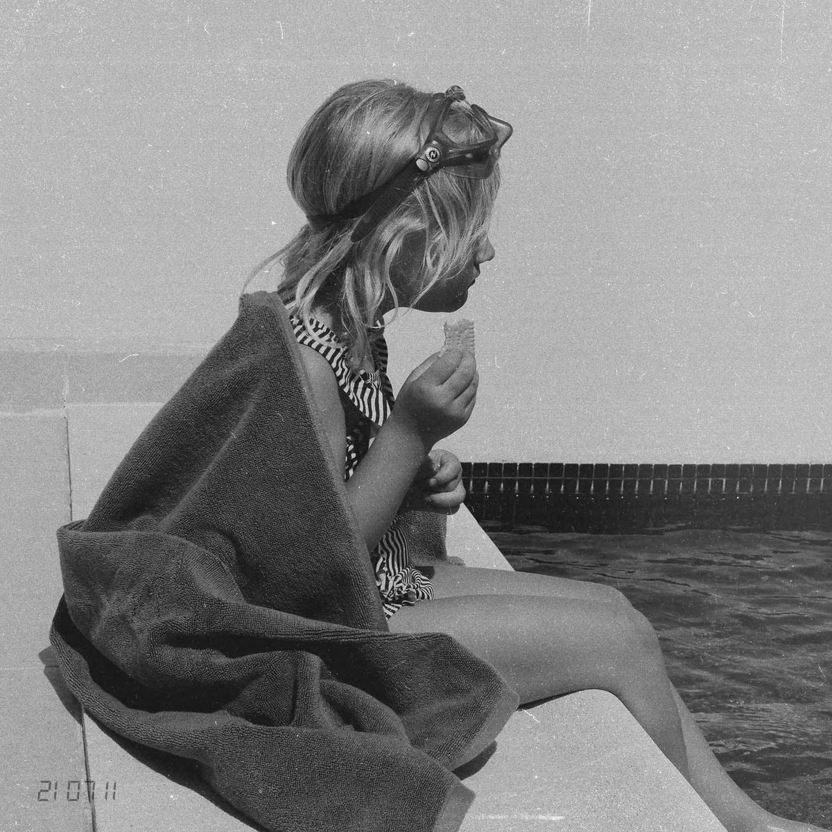 The Shower Towels - North Sea Blue - Juniper