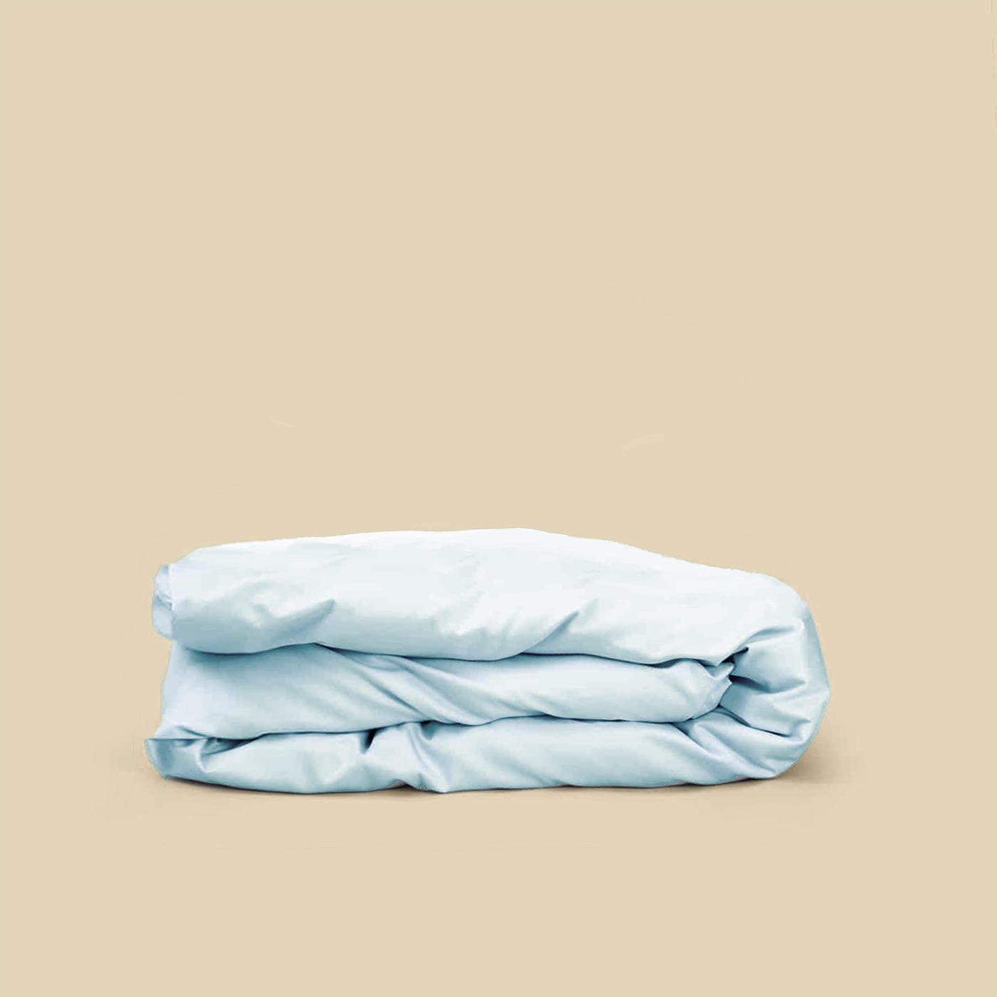 The Single Duvet Cover | Supima Sateen - Sky Blue - Juniper