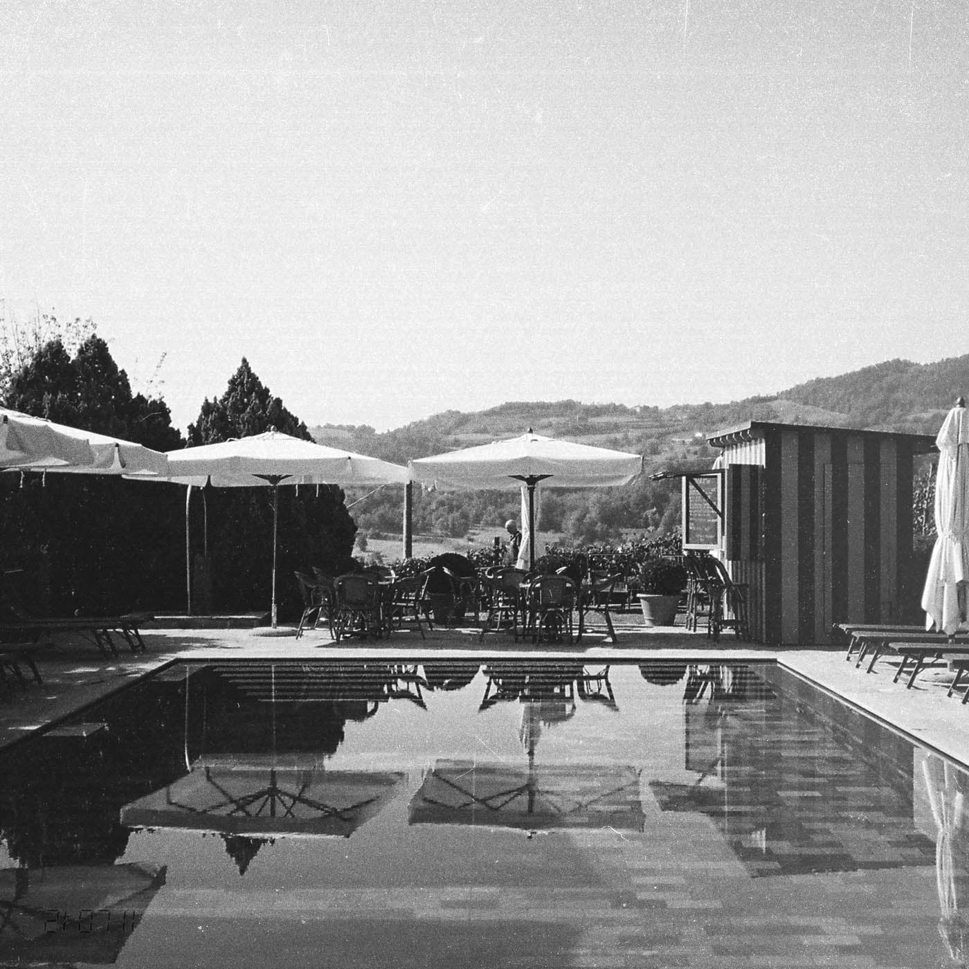 Striped North Sea Blue