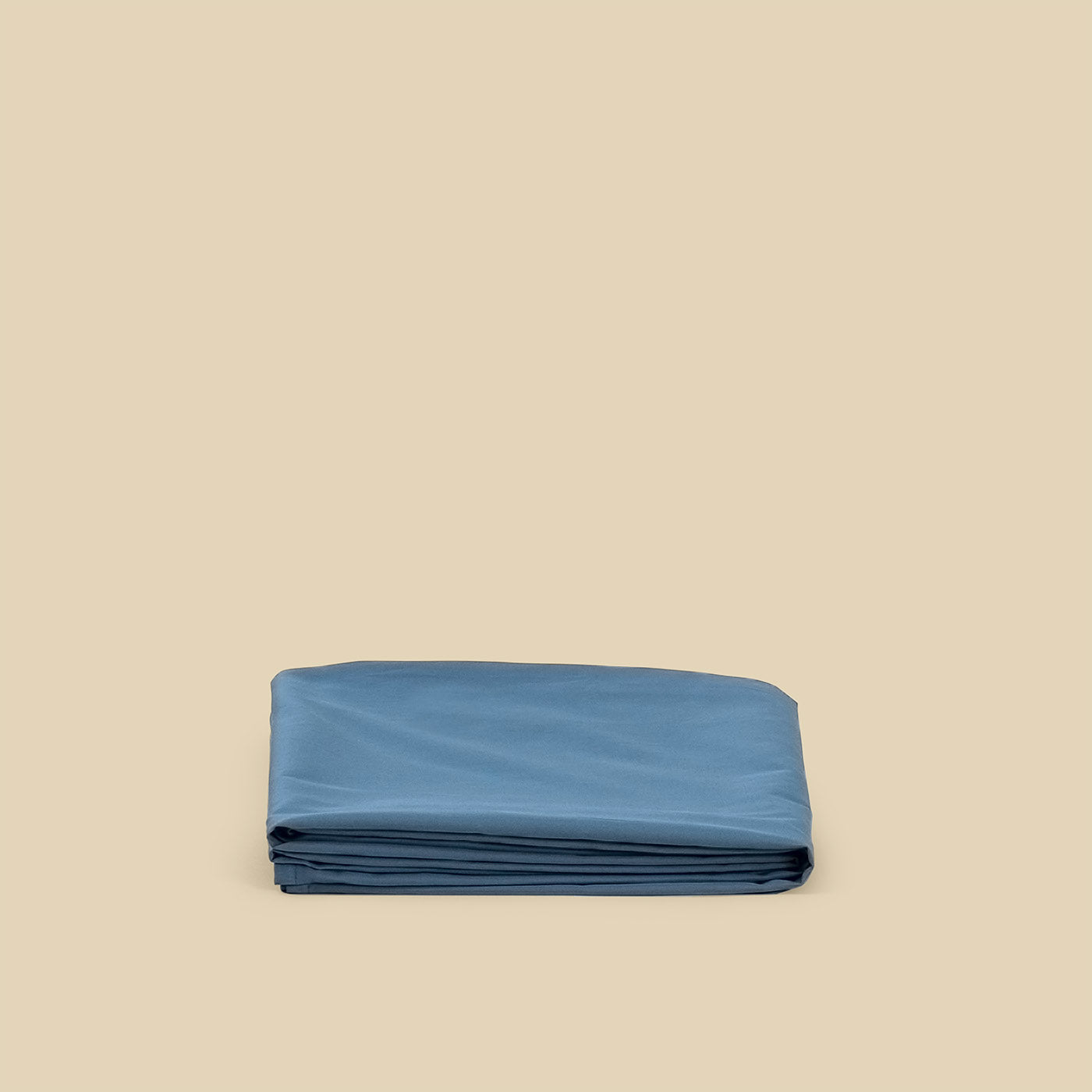 The Sheet | Supima Satin - North Sea Blue - Juniper
